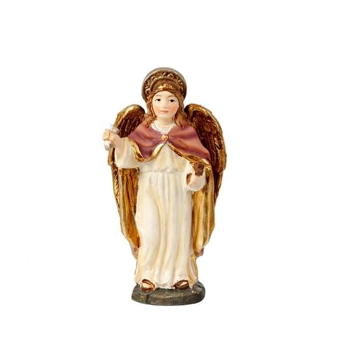 Inmaculada Romero IR Erzengel Heiliger Zadquiel Figur 8 cm. Harzskulptur von Inmaculada Romero IR