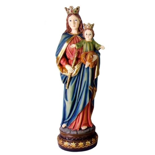 Inmaculada Romero IR Figur Maria Hilfe der Christen 60 cm. Skulptur Hilfe Gottes Harz von Inmaculada Romero IR