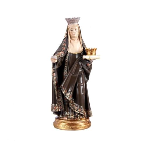 Inmaculada Romero IR Figur der Heiligen Elisabeth von Ungarn 20 cm. Harzskulptur, Schutzpatronin der Krankenschwestern und des weltlichen Franziskanerordens von Inmaculada Romero IR