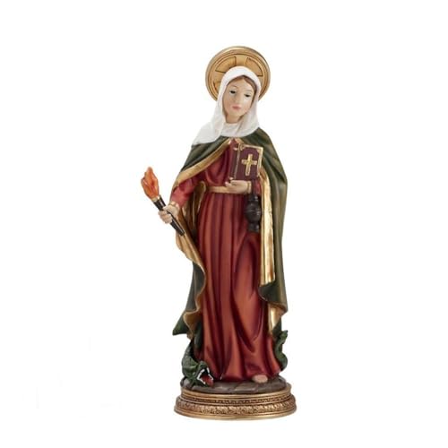 Inmaculada Romero IR Figur der Heiligen Martha 30 cm. Schutzpatron der Hausfrauen auf Harzbasis. Unisex. Länge (cm): 30. von Inmaculada Romero IR