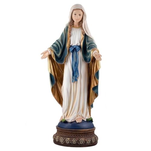 Inmaculada Romero IR Figur der Wundertätigen Jungfrau 60 cm. Holzskulptur von Inmaculada Romero IR