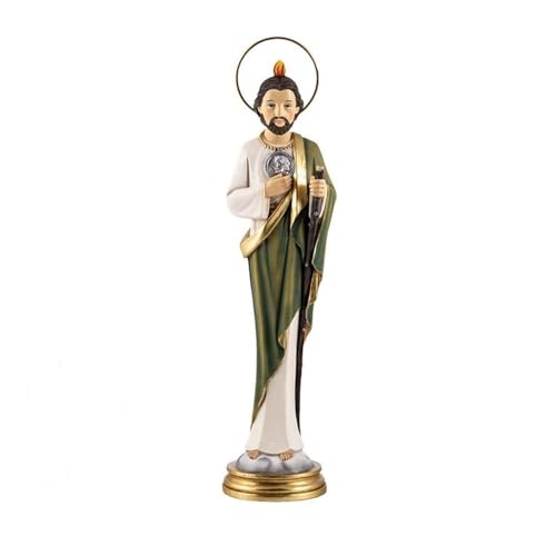 Inmaculada Romero IR Figur des Heiligen Judas Thaddäus 30 cm. Harzgrundmuster aus schwierigen Gründen. Unisex. Länge (cm): 30. von Inmaculada Romero IR