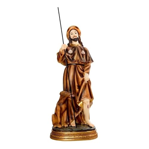 Inmaculada Romero IR Figur des Heiligen Roque 40 cm. Harzbasis. Unisex. Länge (cm): 40. von Inmaculada Romero IR