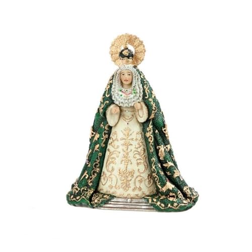 Inmaculada Romero IR Virgen Esperanza Macarena Sevilla Abbildung 10 cm. Peana Ressina Bild Holy Week und Lady of Sevilla Patronin der Toreros. Unisex Länge (cm): 10. von Inmaculada Romero IR