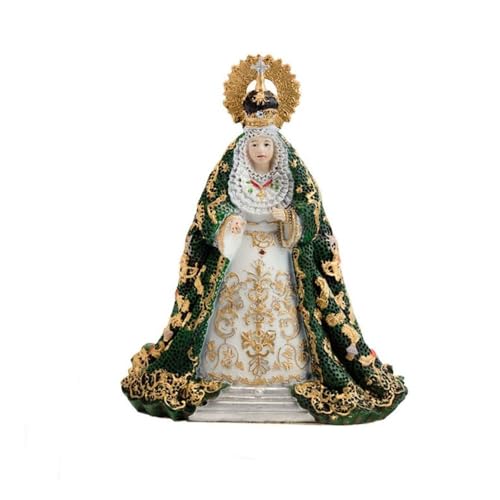 Inmaculada Romero IR Virgen Esperanza Macarena Sevilla Abbildung 15 cm. Peana Ressina Bild Holy Week und Lady of Sevilla Patronin der Toreros. Unisex Länge (cm): 15. von Inmaculada Romero IR