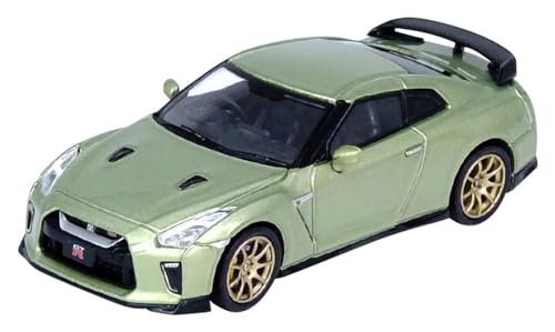 Inno Models GT-R (R35) RHD (Rechtslenker) Millennium Jade Green Metallic 1/64 Druckguss Modellauto IN64-R35-MJADE von Inno Models