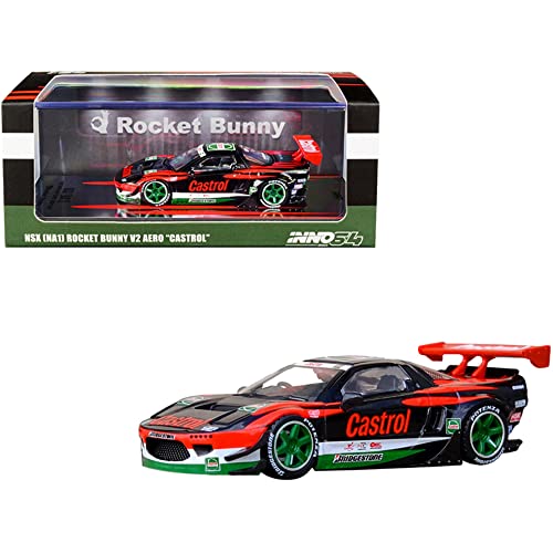 Inno Models NSX (NA1) Rocket Bunny V2 Aero RHD (Rechtslenker) Concept Livery 1/64 Diecast Modellauto IN64-NSXP-CAS von Inno Models