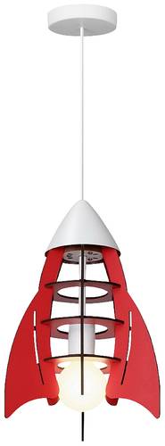 Insatech Rakete Pendelleuchte LED E27 Rot von Insatech