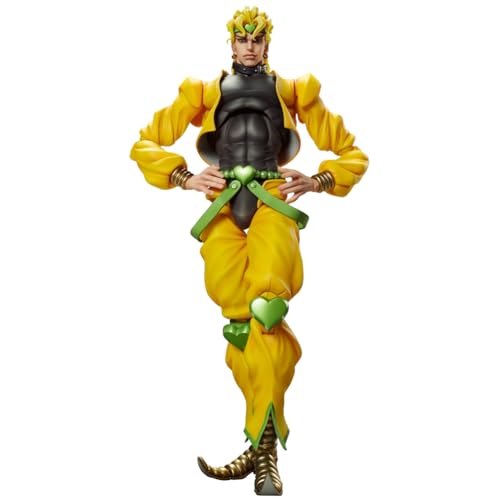 Dio Brando Actionfigur Statue, 25cm Anime JJBA Figur Dio Brando Action Figure, Gesicht austauschbar, Gelenk beweglich, Teile abnehmbar, Handgemachte Sammlerstück Geschenke von Insxuan