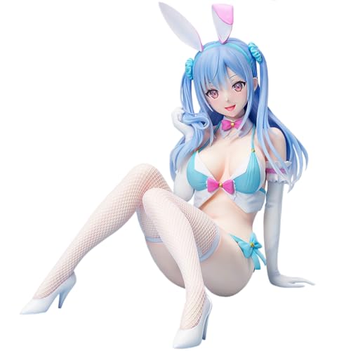 Insxuan Anime Bunny Girl Mizuumitsuki Erina in sitzender Pose mit einem Badeanzug Swimsuit Anime Action Figur Mizuumitsuki Erina Statue ModellSammlerstück Geschenk von Insxuan