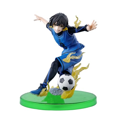 Insxuan Blue Lock Figuren Modell 14CM Bachira Meguru Figurine Anime Statue Figure Bachira Meguru ActionFigur Desktop Dekoration Sammlung von Insxuan