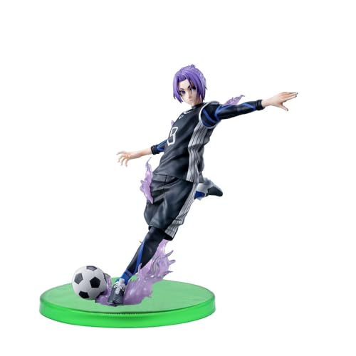 Insxuan Blue Lock Figuren Modell 14CM REO Mikage Figurine Anime Statue Figure REO Mikage ActionFigur Desktop Dekoration Sammlung von Insxuan