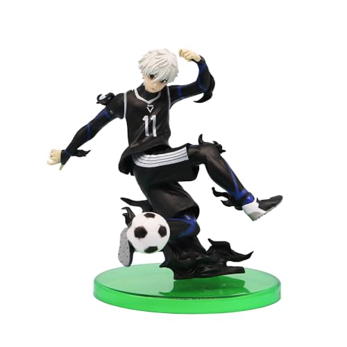 Insxuan Blue Lock Figuren Modell 14CM Seishiro Nagi Figurine Anime Statue Figure Seishiro Nagi ActionFigur Desktop Dekoration Sammlung von Insxuan