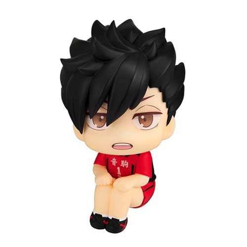 Insxuan Haikyuu!! Anime Modelle, Haikyuu Kuroo Tetsurou Figuren Actionfigur Sammelfiguren Kuroo Tetsurou Schreibtisch Dekoration Cosplay Figuren Anime Charakter Miniaturfiguren für Sammler von Insxuan