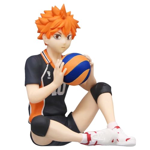 Insxuan Haikyuu Figuren Hinata Shoyo und Tobio Kageyama 12cm Sitzende Charaktere Sammlerstücke Desktop Dekorationen Anime Merch Spielzeug for Kinder von Insxuan