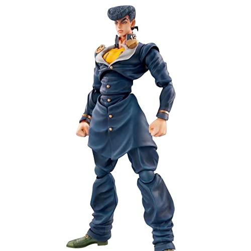 Insxuan Higashikata Josuke Actionfigur Statue, 17cm Anime JJBA Figur Modell, Gesicht austauschbar, Gelenk beweglich, Teile abnehmbar, Handgemachte Sammlerstück Geschenke von Insxuan