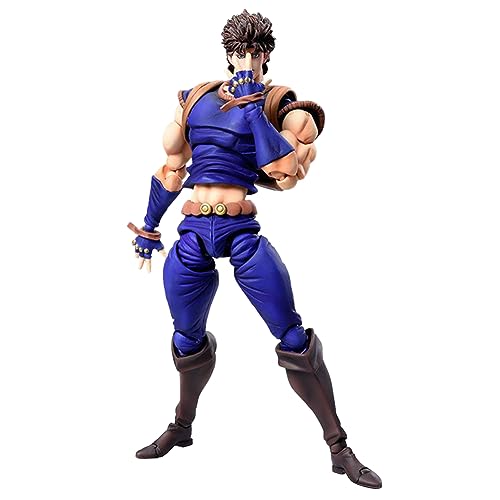 Insxuan Jonathan Joestar Actionfigur Statue, 17cm Anime JJBA Figur Modell, Gesicht austauschbar, Gelenk beweglich, Teile abnehmbar, Handgemachte Sammlerstück Geschenke von Insxuan