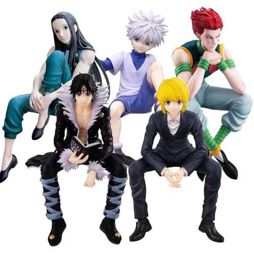 Insxuan Killua Zaoldyeck Anime Figur Illumi Zaoldyck Model Statue Kurapika Action Figur Hisoka Sammlerstück Desktop Dekoration Geburtstage von Insxuan