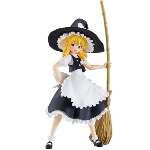 Insxuan Kirisame Marisa Actionfigure, Anime Kirisame Marisa Figur Sammlerstück Statue Charakter Modell Kirisame Marisa Desktop Ornamente Figur Geschenk von Insxuan