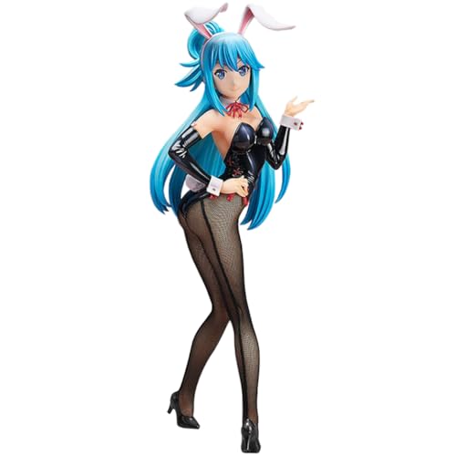 Insxuan Konosuba God's Blessing on This Wonderful World Figuren Überdimensionale Aqua Figure 38CM Stehende Silky Bunny Girl Modelle Aqua Sammlerfigur von Insxuan