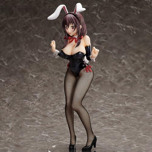 Insxuan Konosuba God's Blessing on This Wonderful World Figuren Überdimensionale Yunyun Figure 35CM Stehende Silky Bunny Girl Modelle Yunyun Sammlerfigur von Insxuan