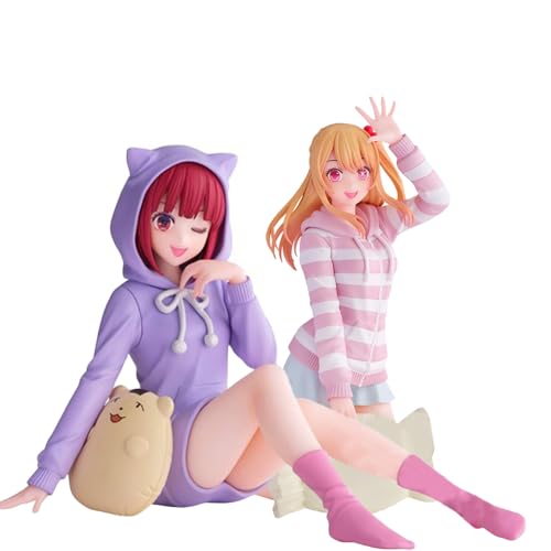 Insxuan Oshi no Ko Figur, 2PCS Anime Statue Hoshino Rubi Spielzeug Modell für Kinder Arima Kana Action Figur Geburtstagsgeschenk von Insxuan