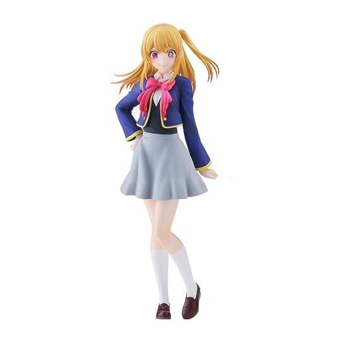 Insxuan Oshi no Ko Hoshino Ruby Figur 17cm Anime Schuluniform Desktop Dekoartikel Sammlerfigur für Fans Oshi no Ko Figuren Sammlerfigur Modelle von Insxuan