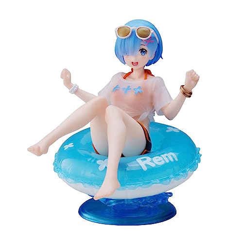 Insxuan Re 0 Remu Figur,Remu Anime Figuren,Anime Desktop Ornamente,Anime Modell Statue REM,PVC Remu Action Figure,Geschenke für Anime Fans von Insxuan