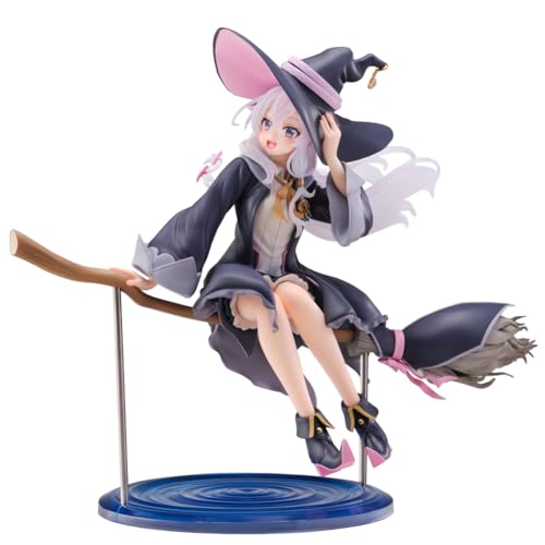 Insxuan Wandering Witch The Journey of Elaina Figur, 19cm Elaina PVC Modell Exquisite Geburtstag Elaina Collection Sculpture Figurine von Insxuan