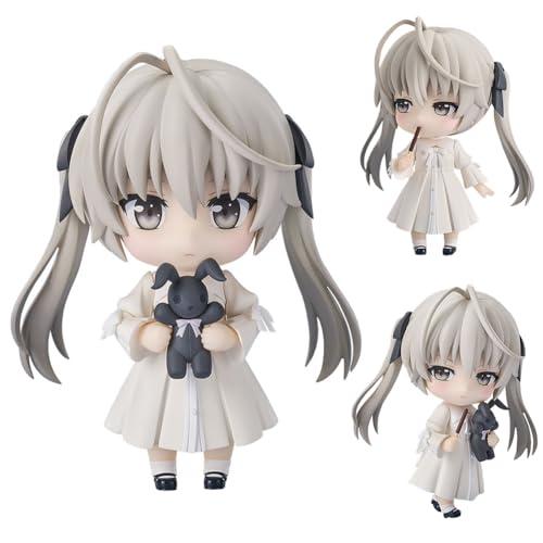 Insxuan Yosuga no Sora Actionfigur Kasugano Sora Figur 10cm Zeichentrickfigur Bewegliche Austauschbare Köpfe und Zubehör Sammlermoddle Statue von Insxuan