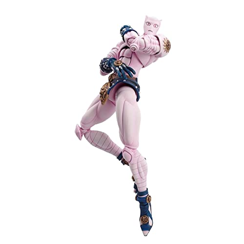 Killer Queen Actionfigur Statue, 17cm Anime JJBA Figur Killer Queen Action Figure, Gesicht austauschbar, Gelenk beweglich, Teile abnehmbar, Handgemachte Sammlerstück Geschenke von Insxuan