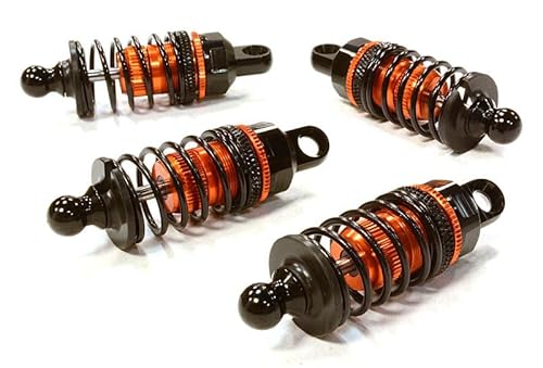 Integy RC Model Premium CNC-Machined Aluminum Shock Set Designed for HPI 1/10 Scale E10 On-Road von Integy