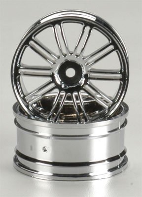 Integy RC Model 26mm 10 Dual Spoke Chrome Wheel for Touring Car von Integy