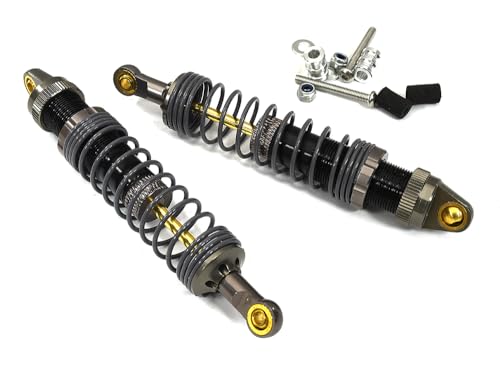 Integy RC Model Billet Machined Off-Road Shocks for SCX-10, Dingo, Honcho & JP (L=105mm) von Integy