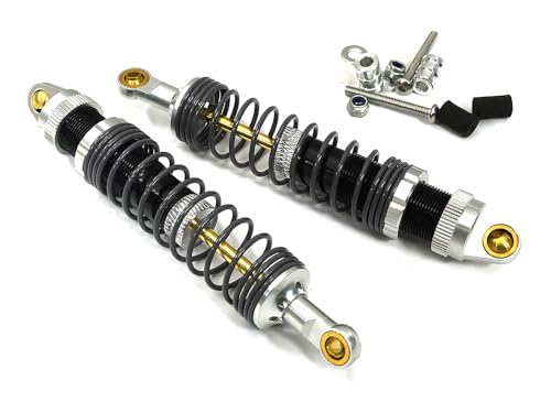 Integy RC Model Billet Machined Off-Road Shocks for SCX-10, Dingo, Honcho & JP (L=105mm) von Integy