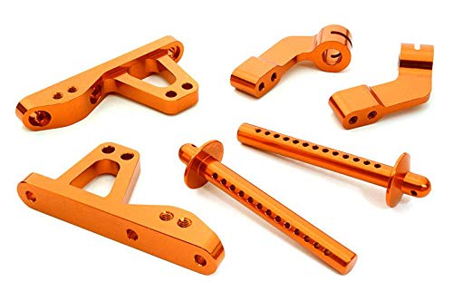 Integy RC Model CNC Machined Front Body Mount Set Designed for HPI 1/10 Jumpshot MT & ST von Integy