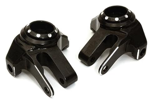 Integy RC Model CNC Machined Alloy Front Steering Blocks Designed for Axial 1/10 SCX10 II von Integy