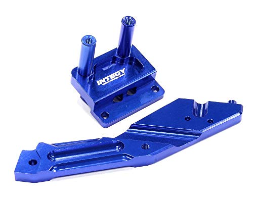 Integy RC Model CNC-Machined Aluminum Rear Anti-Bending Plate for HPI 1/10 Bullet MT & Bullet ST von Integy