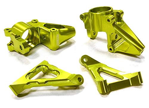 Integy RC Model CNC-Machined Aluminum Steering Knuckle Set Designed for HPI Baja 5B2.0, 5T & 5SC von Integy