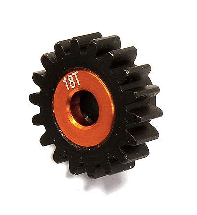 Integy RC Model CNC Machined HD Pinion Gear 18T Designed for HPI 1/8 Apache SC & C1 Flux von Integy