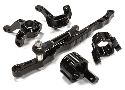 Integy RC Model CNC Machined Steering Knuckle, Caster Block & Linkage Set for Axial SCX-10 von Integy