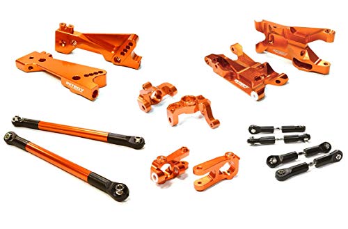 Integy RC Model CNC Machined Suspension Kit Designed for Vaterra Twin Hammers 1.9 Rock Racer von Integy