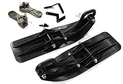 Integy RC Model Front Sled Ski Attachment Set for Arrma 1/10 Granite 4X4 3S BLX (RWD Operation) von Integy