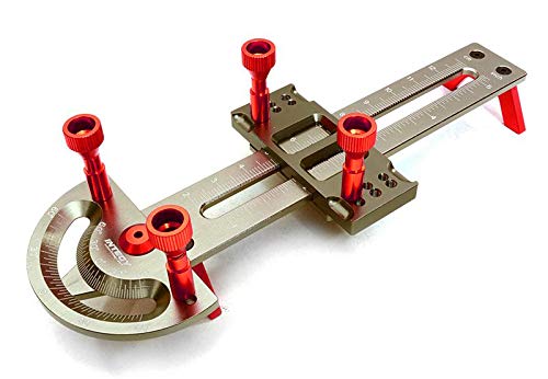 Integy RC Model Links, Push Rods & Shocks Matching Tool 28-122mm for 1/18, 1/16 & 1/10 Scale von Integy