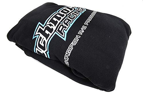 Integy RC Model Präzisionsgefertigter Muchmore Racing Team Hoodie Schwarz S Größe/Blaue Markierung von Integy