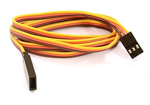 Integy RC Model Precision-Crafted RX-JR Type Extension 1000mm 22AWG Servo Wire R/C Model von Integy