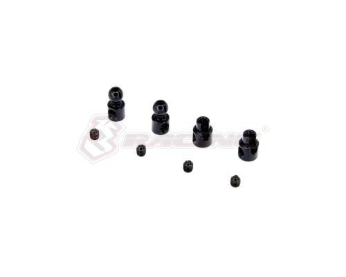 Integy RC Model Precision-Crafted Stabilizer Ball Set Designed for 3RACING Sakura M R/C Model von Integy