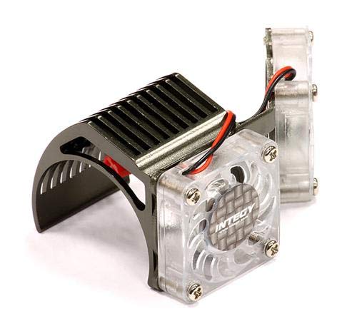 Integy RC Model Precision-Crafted Twin Motor Cooling Fan + Heatsink 540/550 R/C Model von Integy