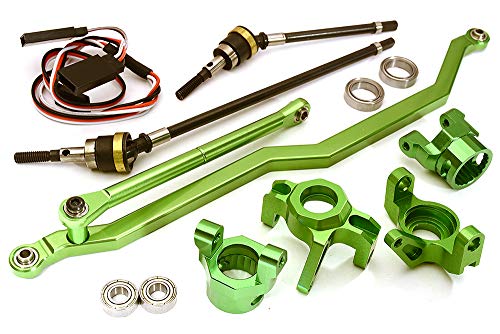 Integy RC Model Precision-Crafted V2 4WS Conversion Kit Designed for Axial 1/10 Wraith 2.2 von Integy