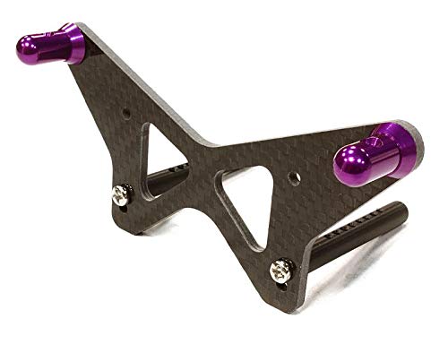 Integy RC Model Precision Machined Rear Body Mount Set Designed for HPI 1/10 Scale Crawler King von Integy